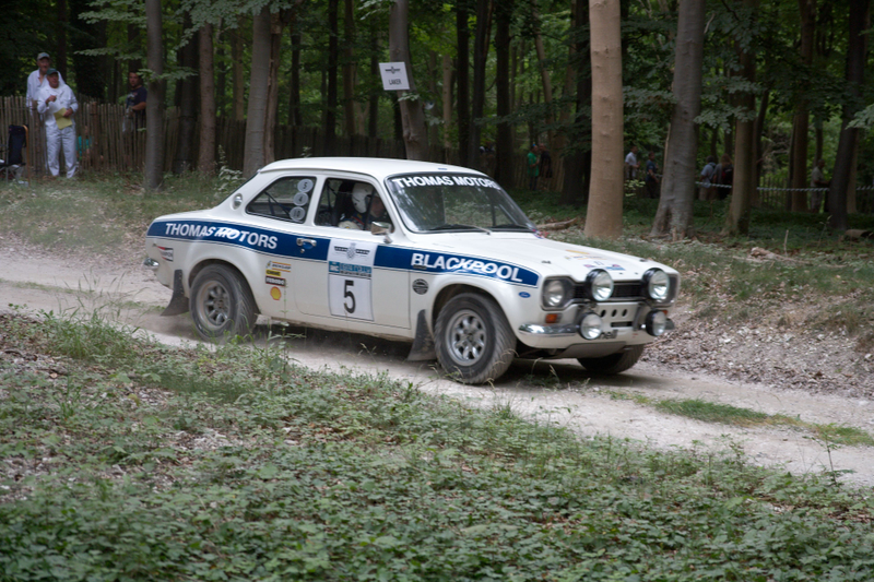 The real deal MK1 in full rally kit, at the 2010 Goodwood Festival of Speed